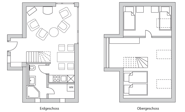 grundriss ferienhaus huebener